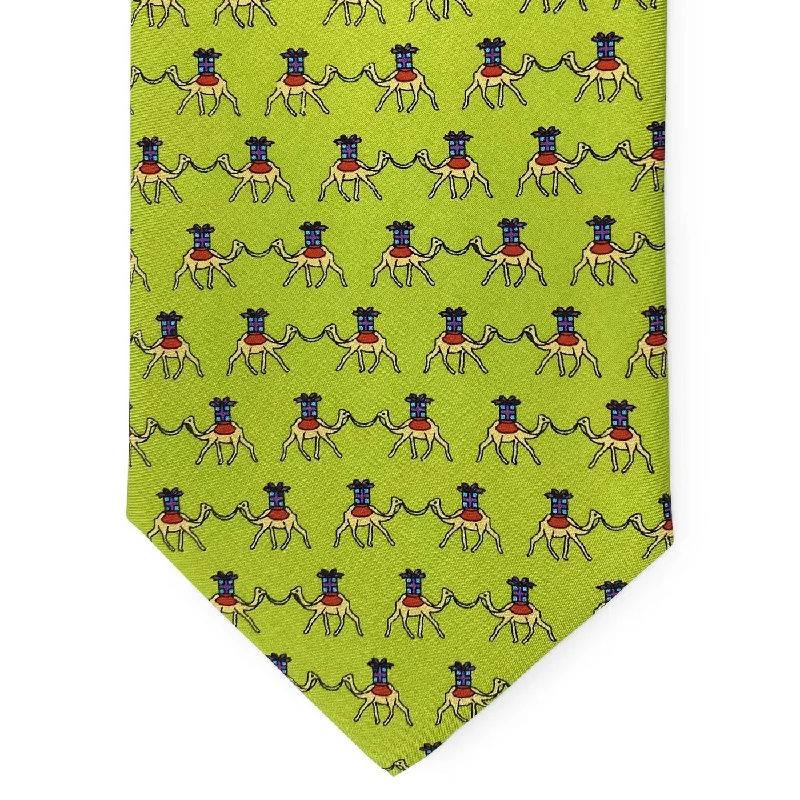 Gifted Camels: Tie - Green