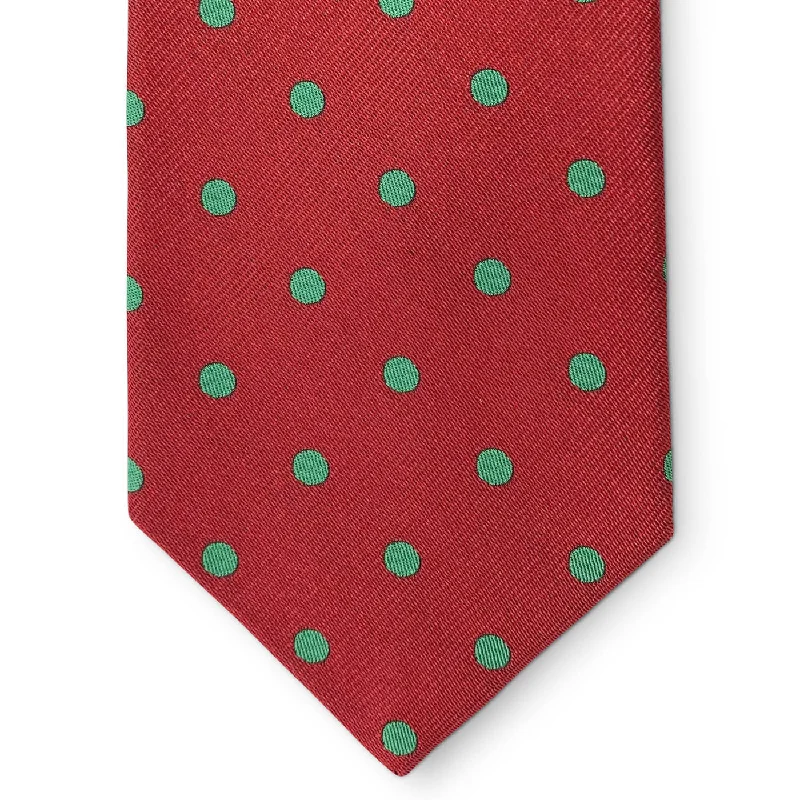 Largest Dot: Tie - Red/Green