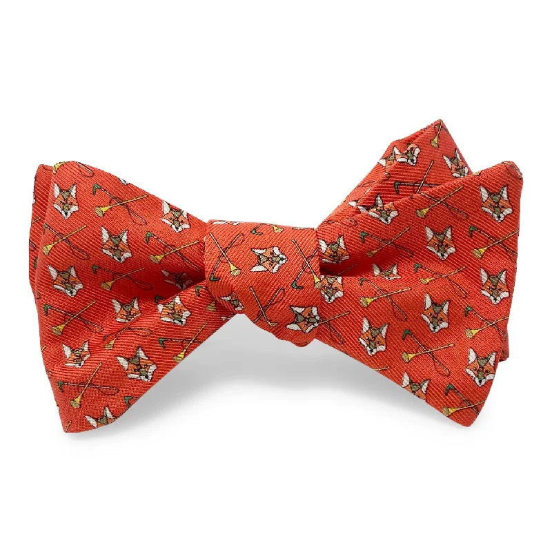 Fox Heads: Bow - Red