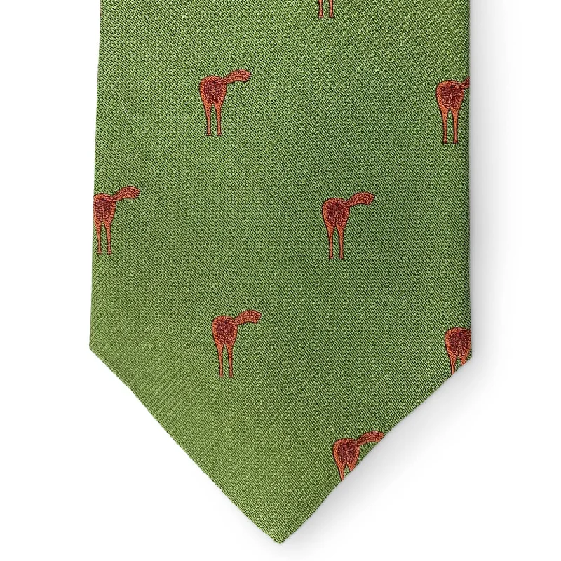 Horse's Ass: Tie - Green/Red