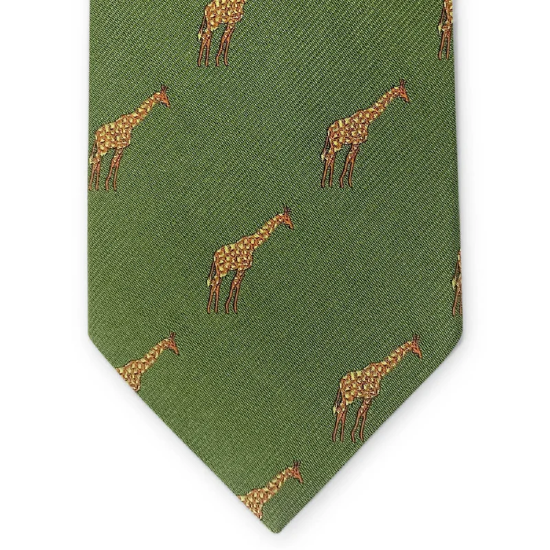 Giraffe: Tie - Green