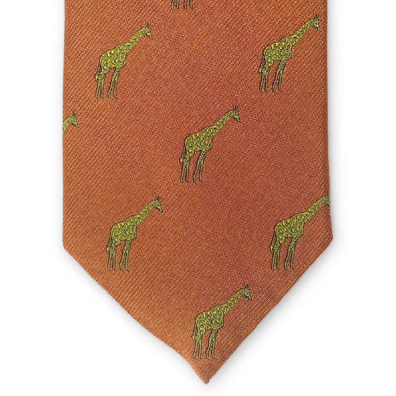 Giraffe: Tie - Orange