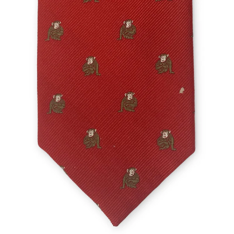 Monkey: Tie - Red