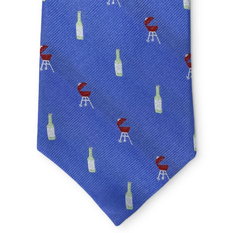 Grill: Tie - Blue