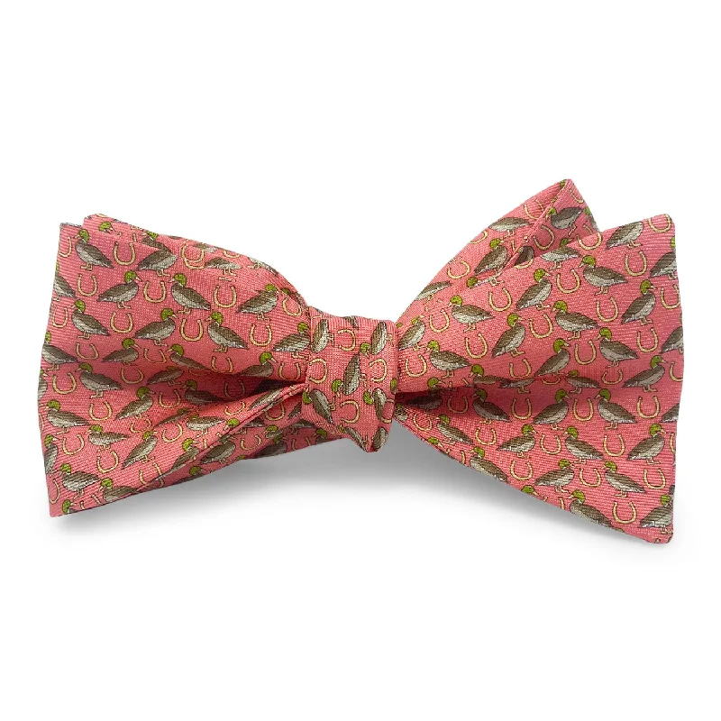 Lucky Duck: Bow - Coral