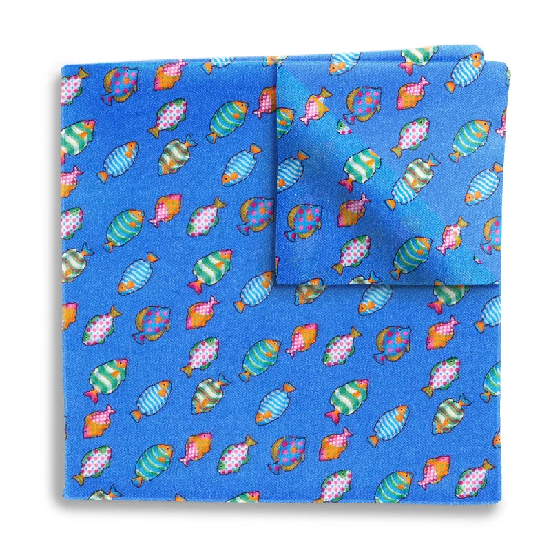 Acquario Sapphire - Pocket Squares