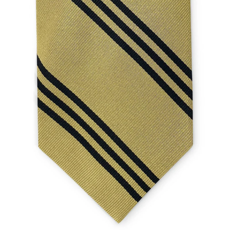 College Collection Stripes: Tie - Gold/Black