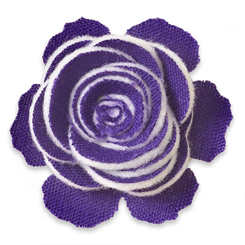 Colinette Violet Beau Fleur Boutonniere