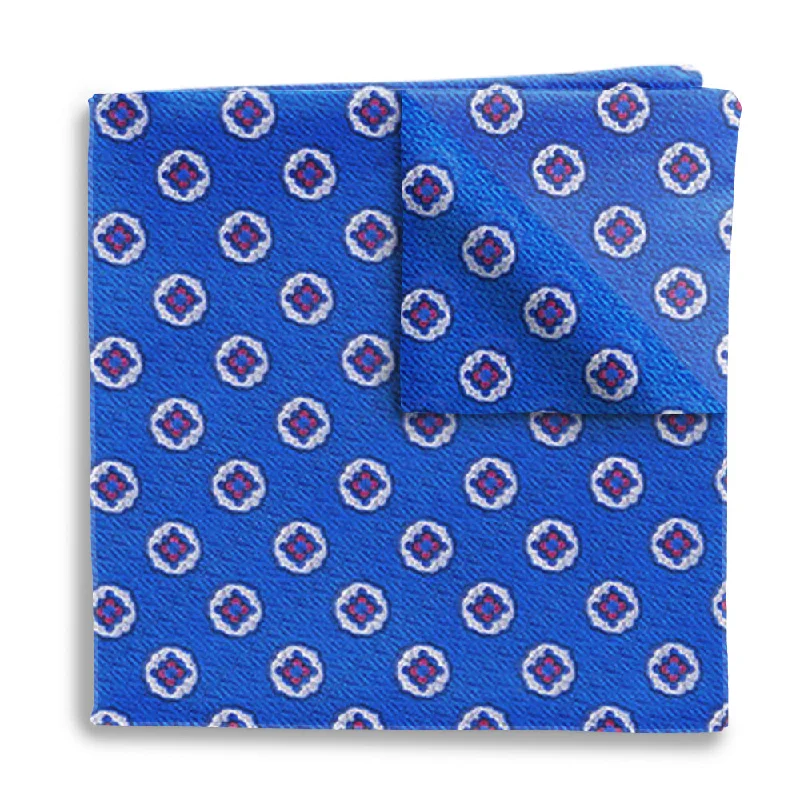 Florence Blue - Pocket Squares