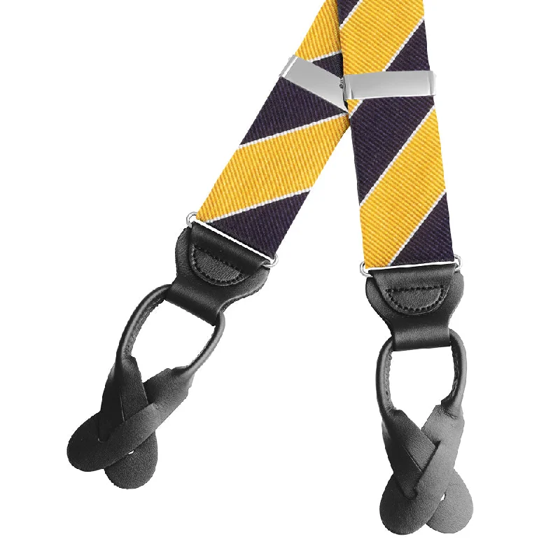 Scholastic Navy/Gold - Braces/Suspenders