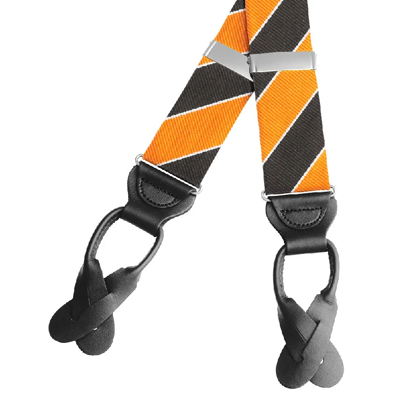 Scholastic Orange/Black - Braces/Suspenders