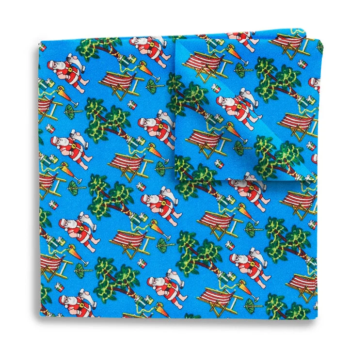 Tropical Santa - Pocket Squares