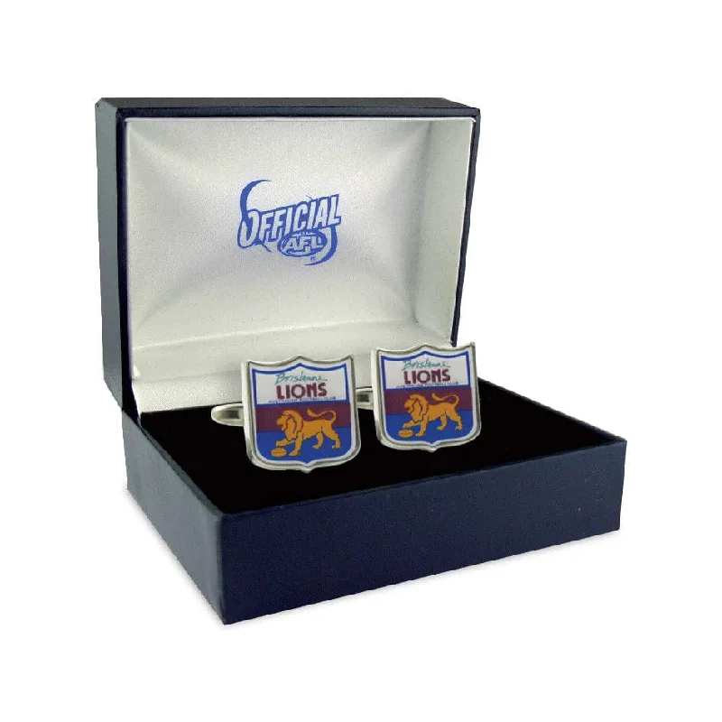 Brisbane Lions Heritage AFL Cufflinks