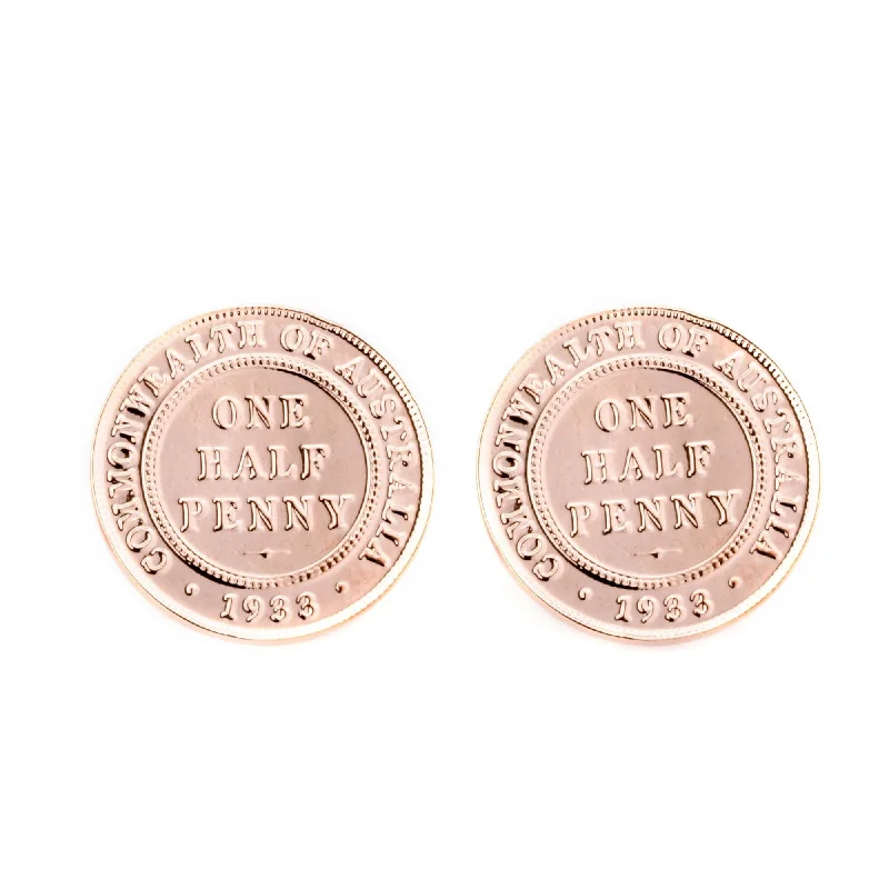 Half Penny George V Cufflinks