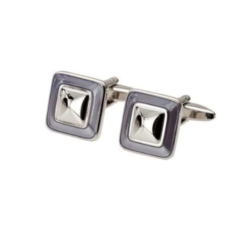 Light Purple Square Cufflinks