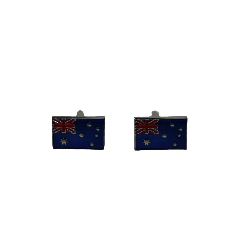 Mens Australia Flag Aussie Cufflinks