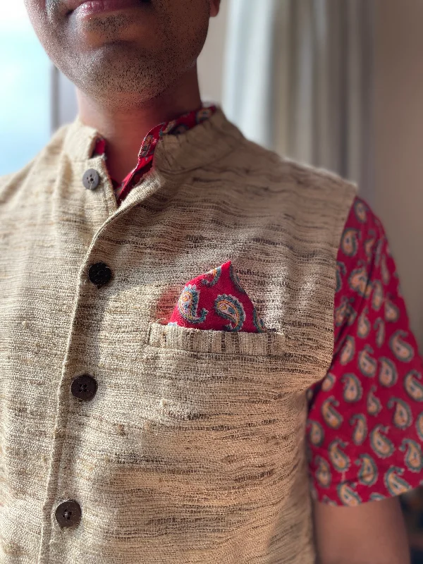 Red Paisley Cotton