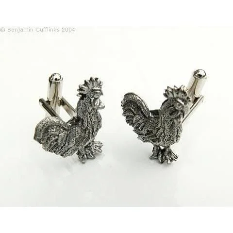 Rooster Cufflinks