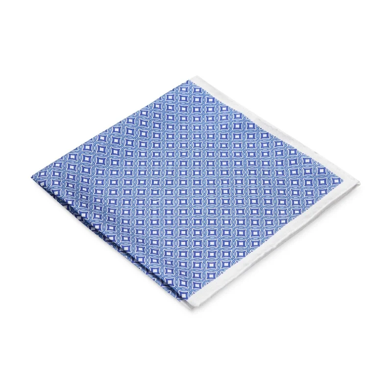 Ryan Seacrest Mens Pacific Geo Pocket Square - One Size