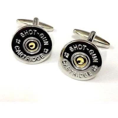 Shotgun Cartridge Cap Cufflinks