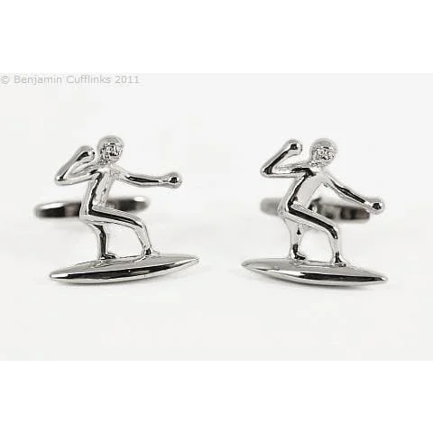 Silver Surfer Cufflinks