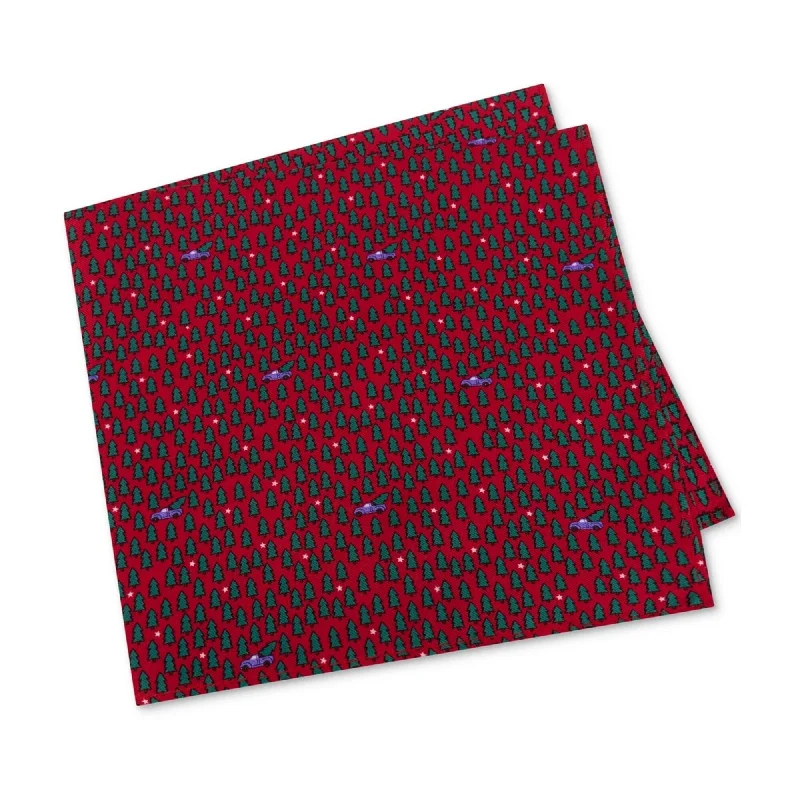 Tommy Hilfiger Mens Holiday Pocket Square - One Size