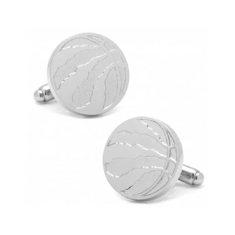 Toronto Raptors Silver Edition Cufflinks