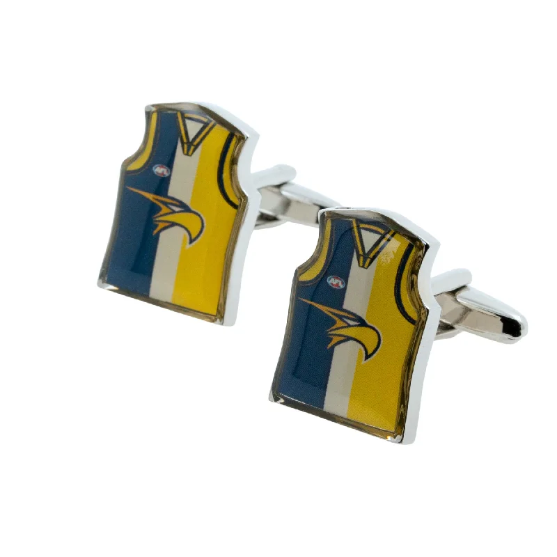 West Coast Eagles Guernsey Cufflinks